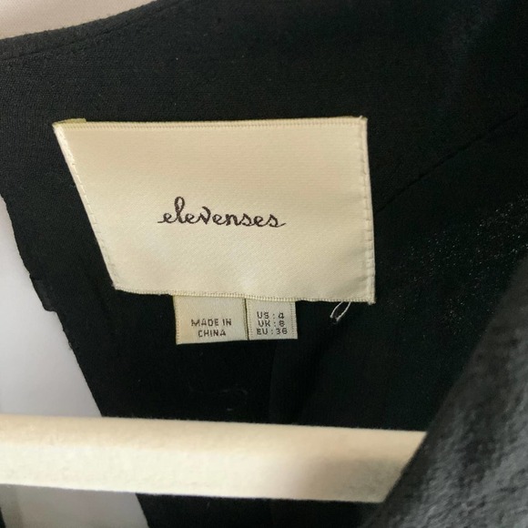 Anthropologie Elevenses Lexa Ruffle Romper Size 4 - Picture 6 of 9